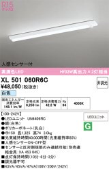 画像: オーデリック　XL501060R6C(LED光源ユニット別梱)　ベースライト 非調光 LEDユニット交換型 白色 直付型