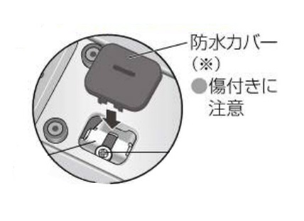 画像1: 【在庫あり】IHクッキングヒーター 関連部材 パナソニック　AZY66-D76　防水カバー ビルトインIH用 [☆2] (1)