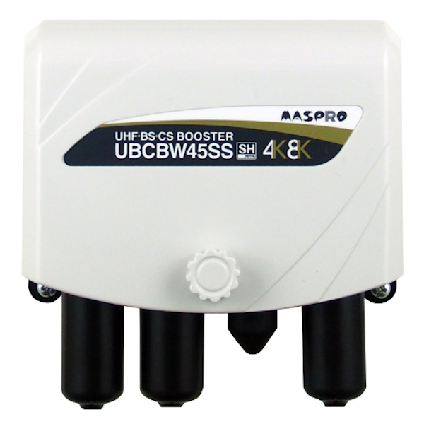 画像1: マスプロ電工　UBCBW45SS　UHF・BS・CSブースター トリプルブースター 35dB 45dB 3224MHz 4K8K対応 [♭￡] (1)