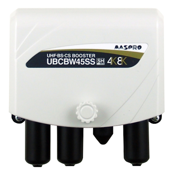 画像1: マスプロ電工　UBCBW45SS　UHF・BS・CSブースター トリプルブースター 35dB 45dB 3224MHz 4K8K対応 [♭] (1)