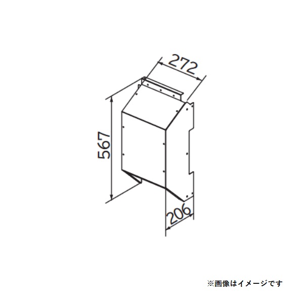 画像1: 日立　SP-BF-CL-SS　エアコン 部材 左吸込口フード ステンレス製 ※受注生産品 [(^^)§] (1)