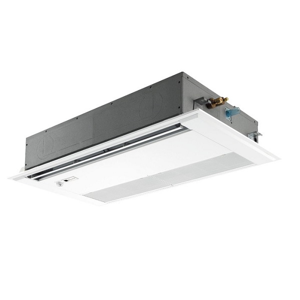 画像1: 三菱 PMZ-ERMP63SFE5 業務用エアコン 1方向天井カセット スリムER 標準シングル P63形 2.5馬力 単相 200V ワイヤード ♪∀ (1)