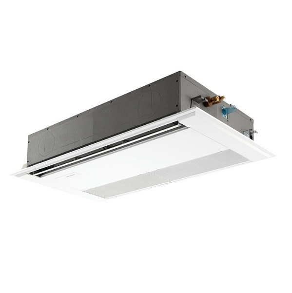 画像1: 三菱 PMZ-ERMP80SF5 業務用エアコン 1方向天井カセット スリムER 標準シングル P80形 3馬力 単相 200V ワイヤード ♪∀ (1)