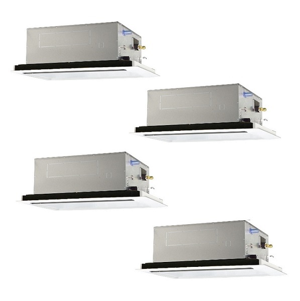 画像1: 三菱 PLZD-ERMP280L5 業務用エアコン 2方向天井カセット スリムER 同時フォー P280 10馬力 三相 200V ワイヤード ♪∀ (1)