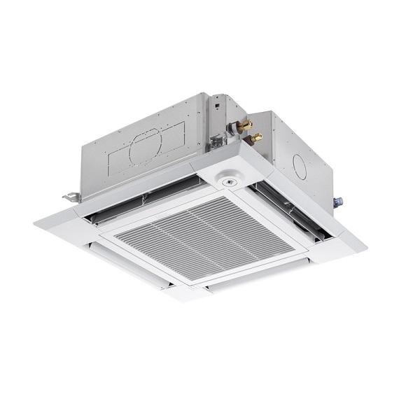 画像1: 三菱 PLZ-HRMP160HF5 業務用エアコン 4方向天井カセット i-スクエアタイプ ズバ暖スリム Hシリーズ 標準シングル P160形 6馬力 三相 200V ワイヤード ♪ (1)