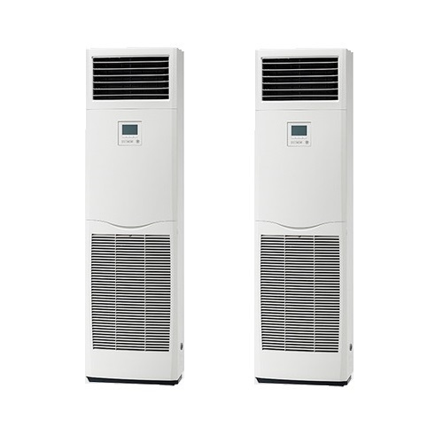 画像1: 三菱 PSZX-HRMP140K5 業務用エアコン 床置 ズバ暖スリム Hシリーズ 同時ツイン P140形 5馬力 三相 200V ♪ (1)