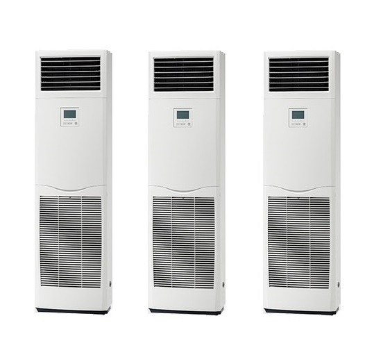 画像1: 三菱 PSZT-ERMP160K5 業務用エアコン 床置 スリムER 同時トリプル P160形 6馬力 三相 200V ♪∀ (1)