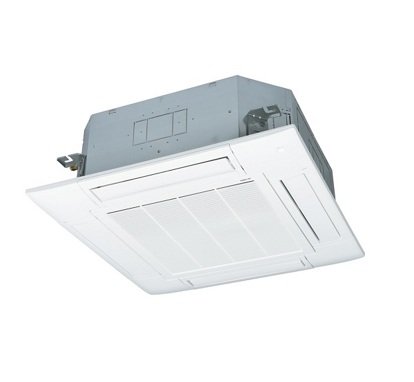 画像1: 三菱重工 [FDTV456H6S 標準パネル] 業務用エアコン 天井埋込形４方向 シングル ハイパーインバータ P45 1.8馬力 三相200V ワイヤード ♪ (1)