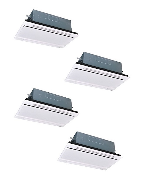 画像1: 三菱重工 [FDTWV2246HD6S ホワイトパネル] 業務用エアコン 天井埋込形2方向吹出し Wツイン ハイパーインバータ P224 8馬力 三相200V ワイヤード ♪ (1)