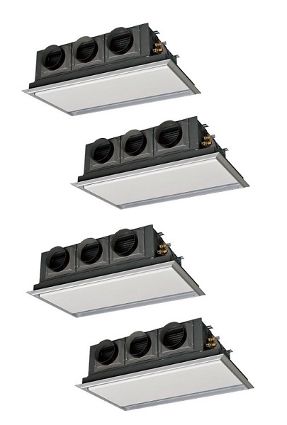 画像1: 三菱重工 [FDRZ2806HD6S サイレントパネル] 業務用エアコン 天埋カセテリア Wツイン エクシードハイパー P280 10馬力 三相200V ワイヤード ♪ (1)