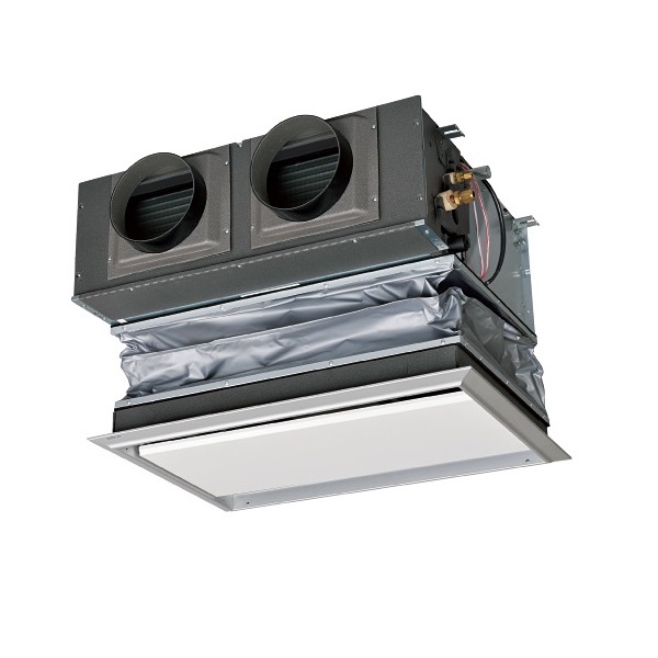 画像1: 三菱重工 [FDRV406H6S キャンバスダクトパネル] 業務用エアコン 天埋カセテリア シングル ハイパーインバータ P40 1.5馬力 三相200V ワイヤード ♪ (1)