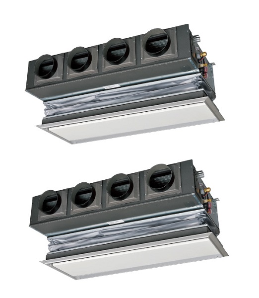 画像1: 三菱重工 [FDRV2246HP6S キャンバスダクトパネル] 業務用エアコン 天埋カセテリア ツイン ハイパーインバータ P224 8馬力 三相200V ワイヤード ♪ (1)