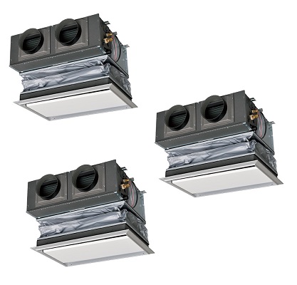 画像1: 三菱重工 [FDRV1606HT6S キャンバスダクトパネル] 業務用エアコン 天埋カセテリア トリプル ハイパーインバータ P160 6馬力 三相200V ワイヤード ♪ (1)