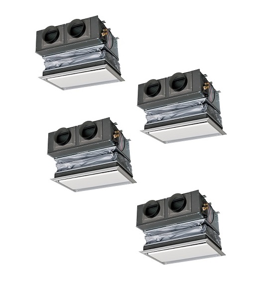 画像1: 三菱重工 [FDRV2246HD6S キャンバスダクトパネル] 業務用エアコン 天埋カセテリア Wツイン ハイパーインバータ P224 8馬力 三相200V ワイヤード ♪ (1)