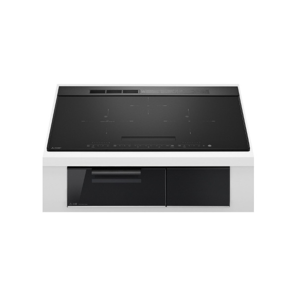 画像1: 三菱 CS-A207-B IHクッキングヒーター CROSS+TOP 3口IH 75cmワイドトップ マットブラック (1)
