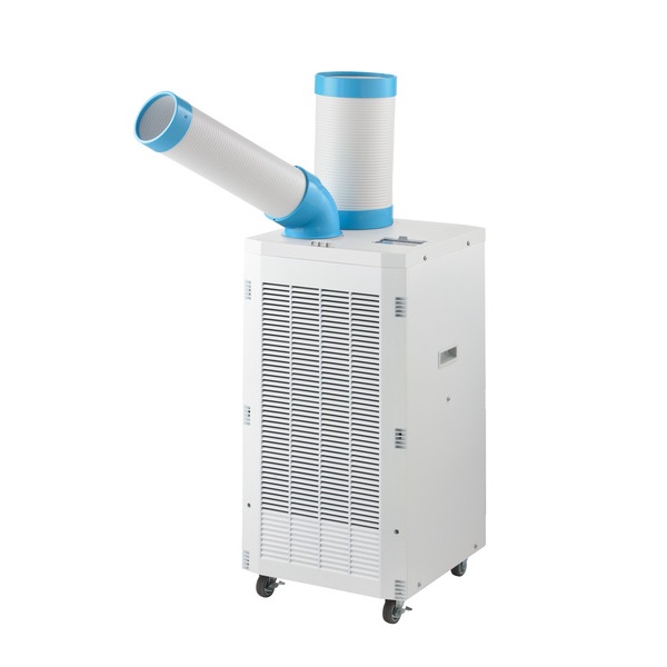 画像1: ナカトミ NAKATOMI SAC-28DS ドレンレススポットクーラー 単相100V 自動首振り♪ (1)