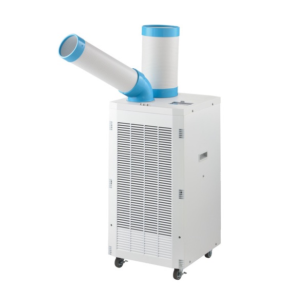 画像1: ナカトミ NAKATOMI SPC-28DS ドレンレススポットクーラー 三相200V 自動首振り♪ (1)