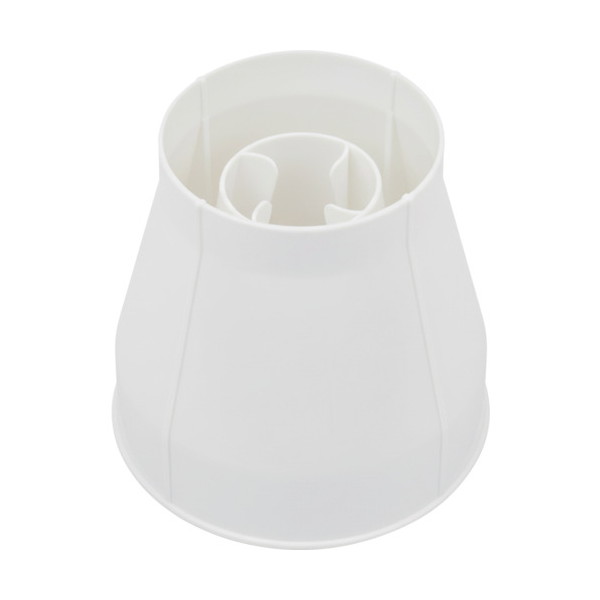 画像1: トラスコ中山/TRUSCO スポットエアコン用パワーヘッド TS-PH-W 白 (1)