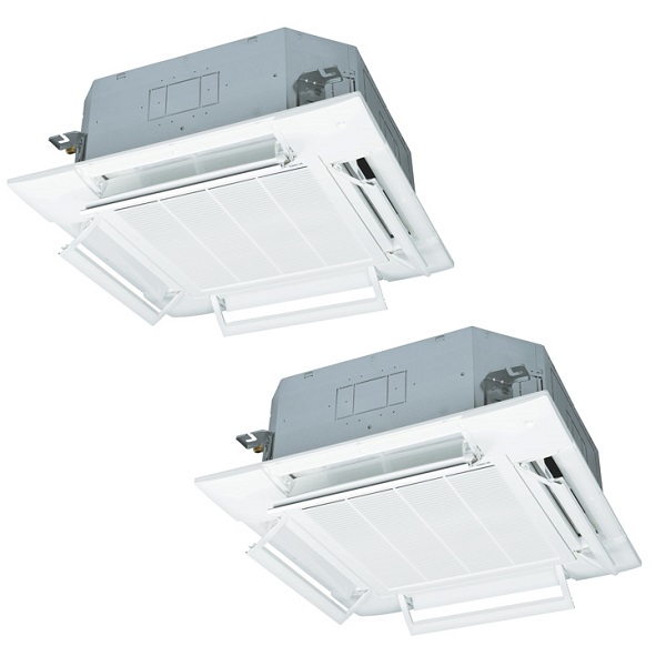画像1: 三菱重工 『FDTV1126HP6SA エアフレックスパネル』 業務用エアコン 天井埋込形4方向 ツイン ハイパーインバータ P112 4馬力 三相200V ワイヤード ♪ (1)
