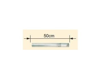 画像1: コロナ 石油暖房機部材 　F-65　60cm用給排気筒トップ   [■【本体同時購入のみ】] (1)