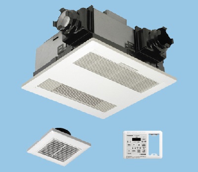 画像1: パナソニック 換気扇 電気式バス換気乾燥機 【FY-13UGPS4D】 天井埋込形 ２室換気用 [♭◇] (1)