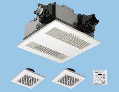 画像1: パナソニック 換気扇 電気式バス換気乾燥機 【FY-13UGT4D】 天井埋込形 ３室換気用 [◇] (1)