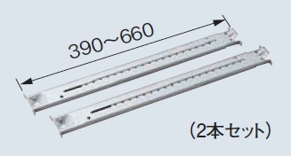 画像1: ルームエアコン別売り品 コロナ　SS-1　据付棧 2本セット [■【本体同時購入のみ】] (1)