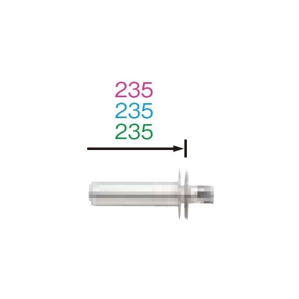 画像1: 長府/サンポット 石油暖房機 関連部材　W-7L-2M　薄型厚壁用トップ（M）[♪▲] (1)